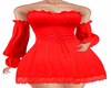 K. Red Cute Dress