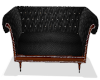 Blck Wicker Chesterfield