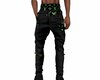EH$ Black Green Jeans