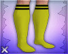 X l Long Yellow Socks