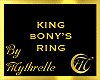 KING BONY'S RING