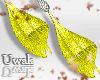 Yellow Elegant Earrings