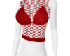 Red Netted  Summer Top