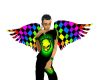 animated rainbow wings