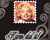 Marilyn Monroe Stamp V3