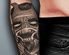 Demon Arm Tattoo