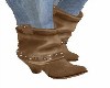 TAN COWGIRL BOOTS