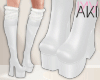 Aki Boots W-Socks White