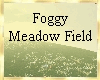 Foggy Meadow Field Room