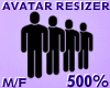 Avatar Resizer 500%
