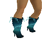 Teal boots