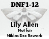 Lily Allen Not Fair rmx