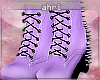 ⓐ Pastel Spiked Boots