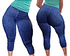 BBW Denim Capri Tights