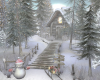 Winter Scene Photo Room