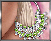 lime earrings