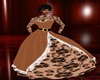 Brown Ball Gown