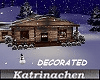 Winter Cabin DECORATED