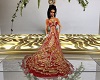 Red India Ball Gown 3