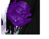 purple wedding corsage