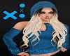 AL/F OXOX BLUE TOP