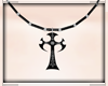 Goth Cross Necklace