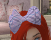 purple plaid bbg bow