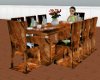 Koa Lillies Diner Table