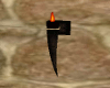 / MEDIEVAL WALL TORCH.