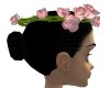 (SK) Peach Rose Crown