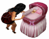 Baby bed/only  pink