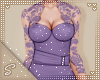 !S Bridal Dress Purple