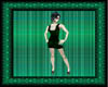 (WW)Goth Glam Green Dres