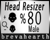 Head Scaler 80% M