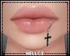 ✮ Cross Mouth Ring
