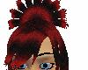 [A4] red fan hair