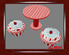 ~Peppermint Table/Stools