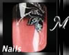 |M| Nails pink & B Small