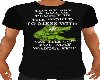 *F BLACK FUNNY T SHIRT