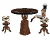 WESTERN TABLE w/STOOLS