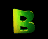 B - Neon Letter Seat