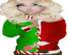 Child Santa Elf PJ Top