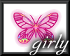Pink Butterfly animated