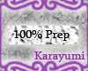 (KY) 100% Prep Sticker