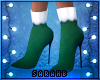 ;) Holiday Green Boots