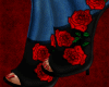 (KUK)boots roses