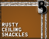 Rusty Ceiling Shackles