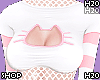 ღ Kitty Top White P.