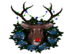 Reindeer Animated Wreath