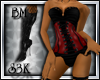 [S3K]Corset&Boots Red